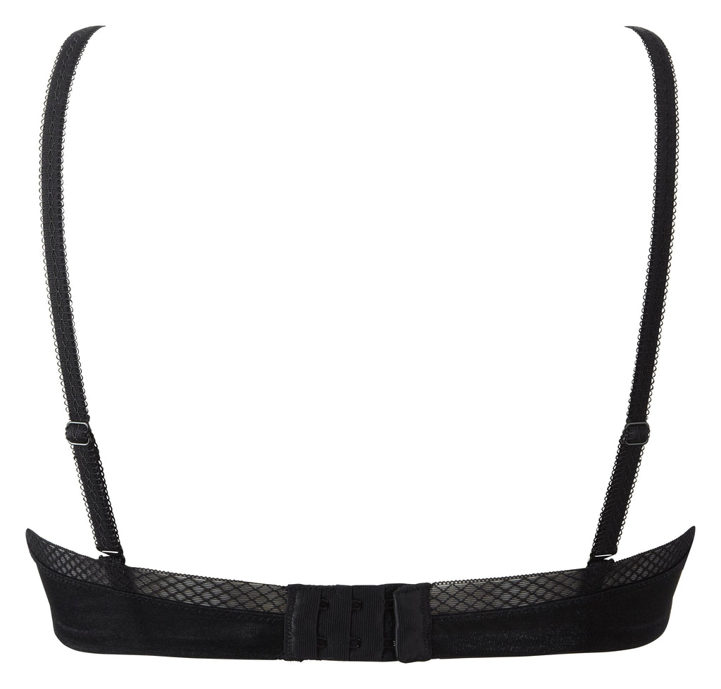 Sheer Molded Bra Gossard Glossies Black-3