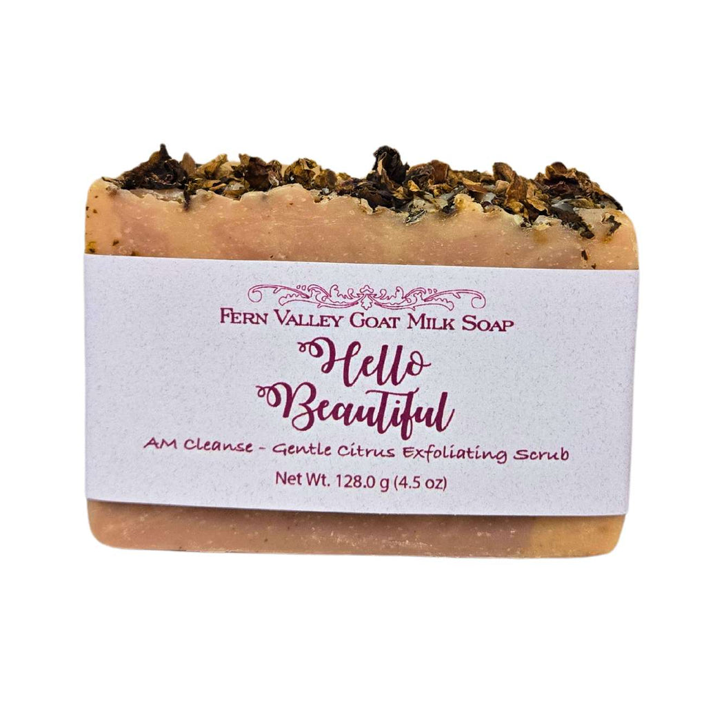 Natural Goat Milk Soap – Exfoliating AM Cleanse
