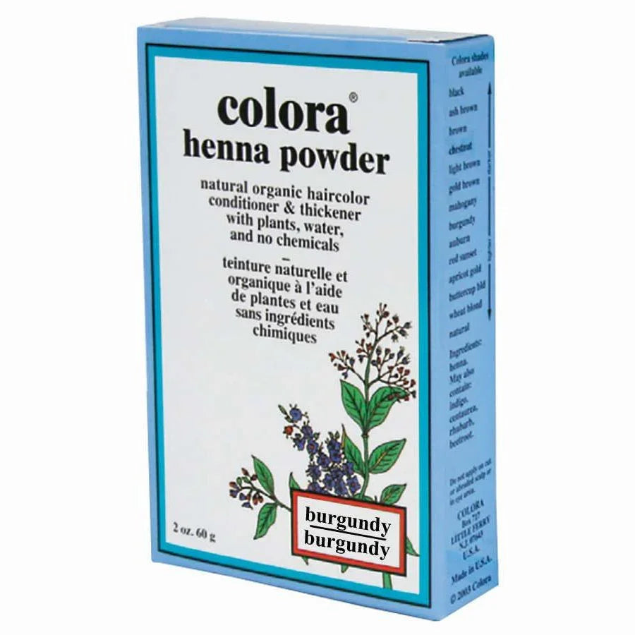 Colora Henna Powder Burgandy