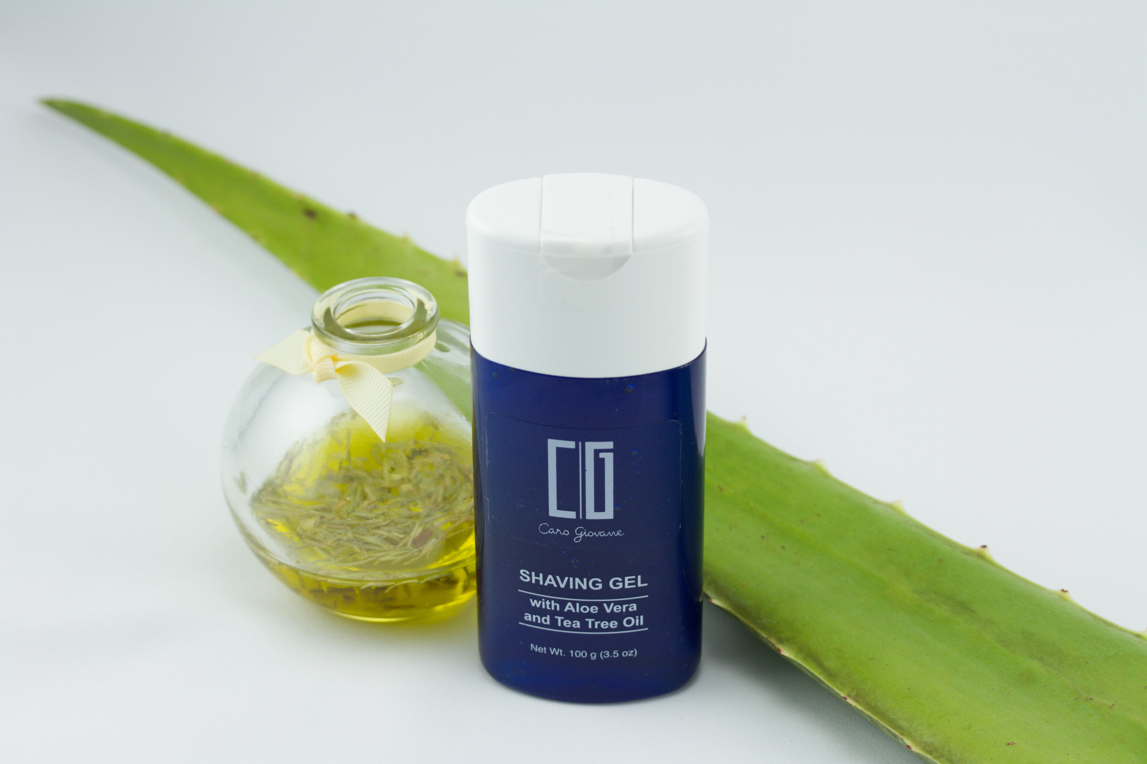 Aloe Vera and Tea Tree Oil Shaving Gel-0