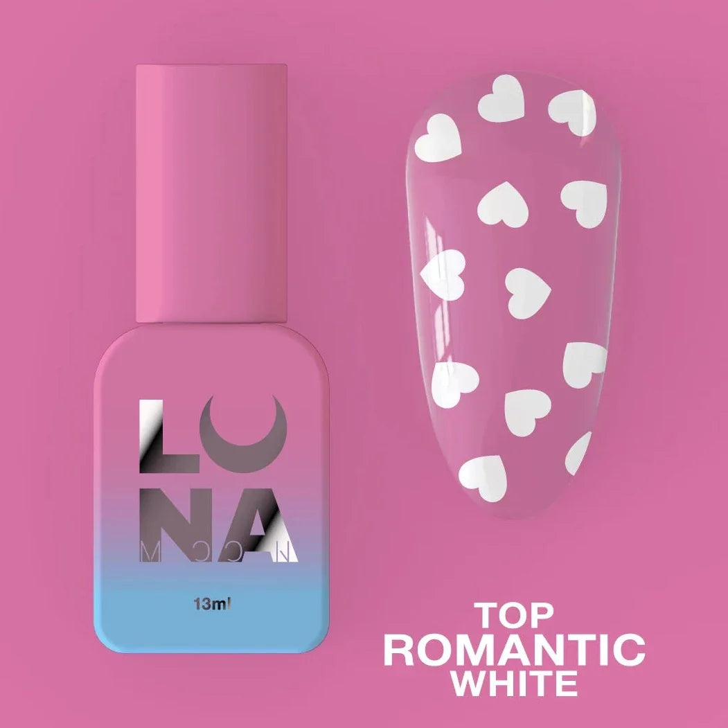 LUNA Top Romantic White-0